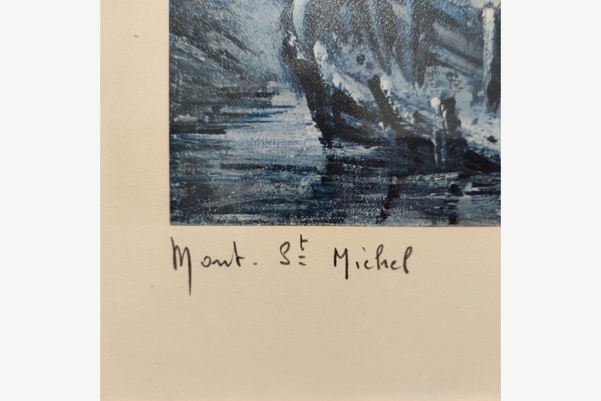 Lithographie du Mont Saint Michel  - 30095_1.jpg