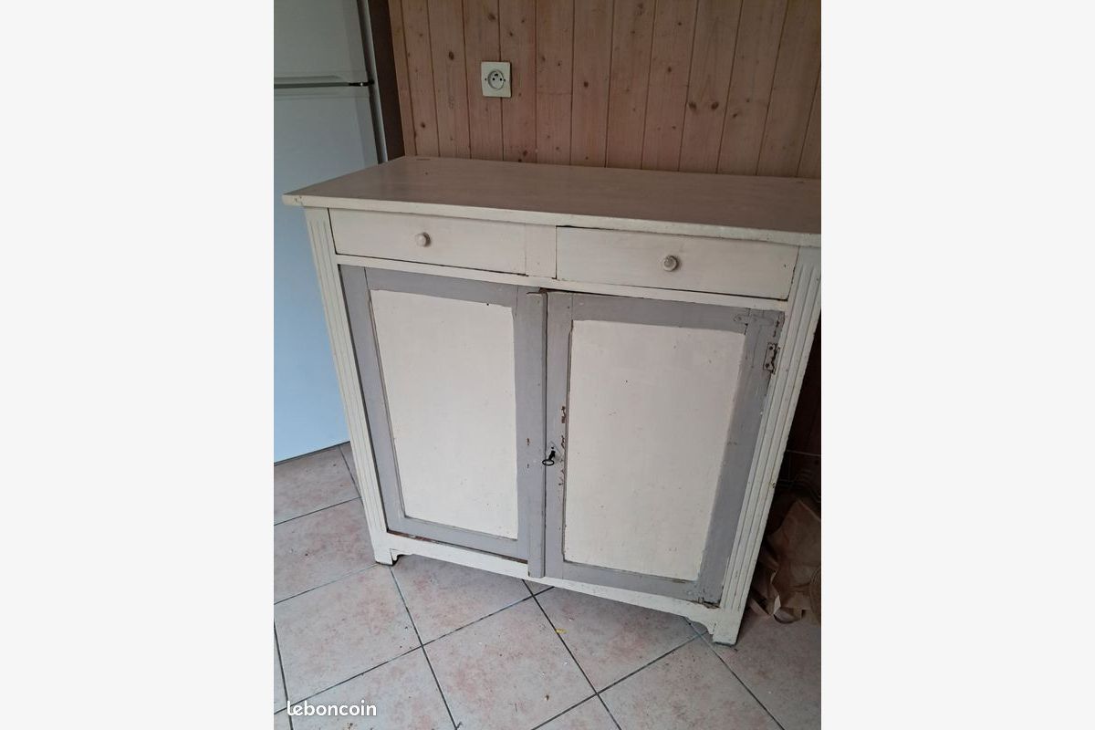 Photo 1 Buffet en bois meuble rangement