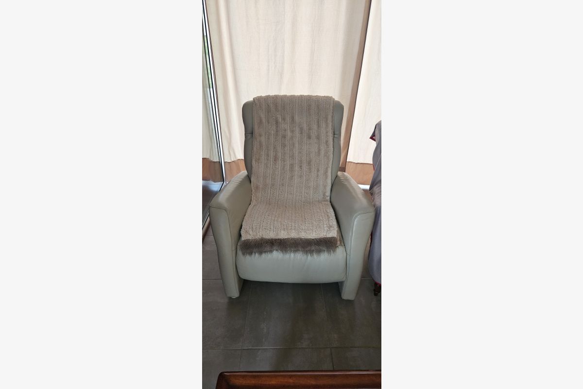 Photo 1 Vends fauteuil en cuir