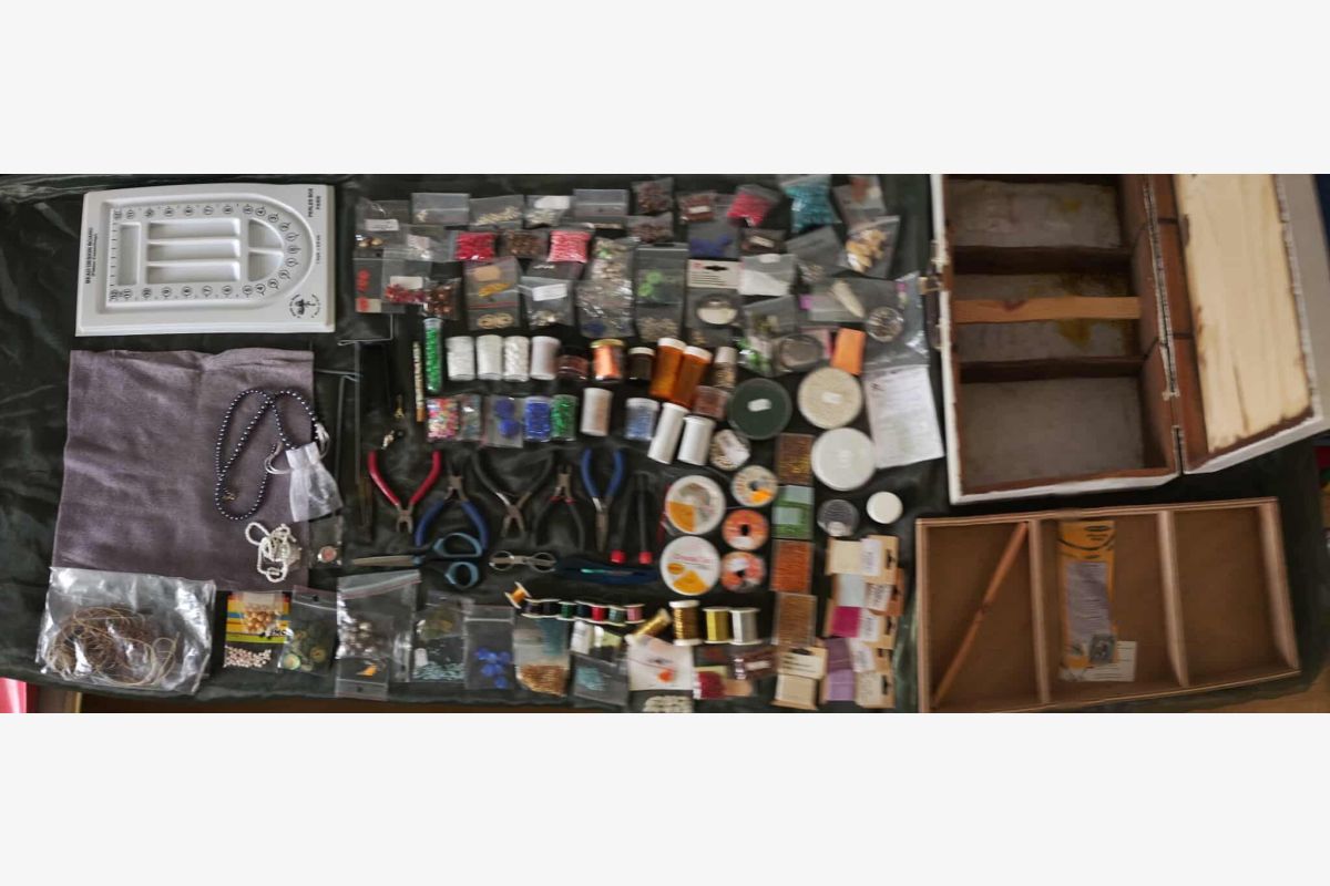 Photo 1 Lots créations bijoux 