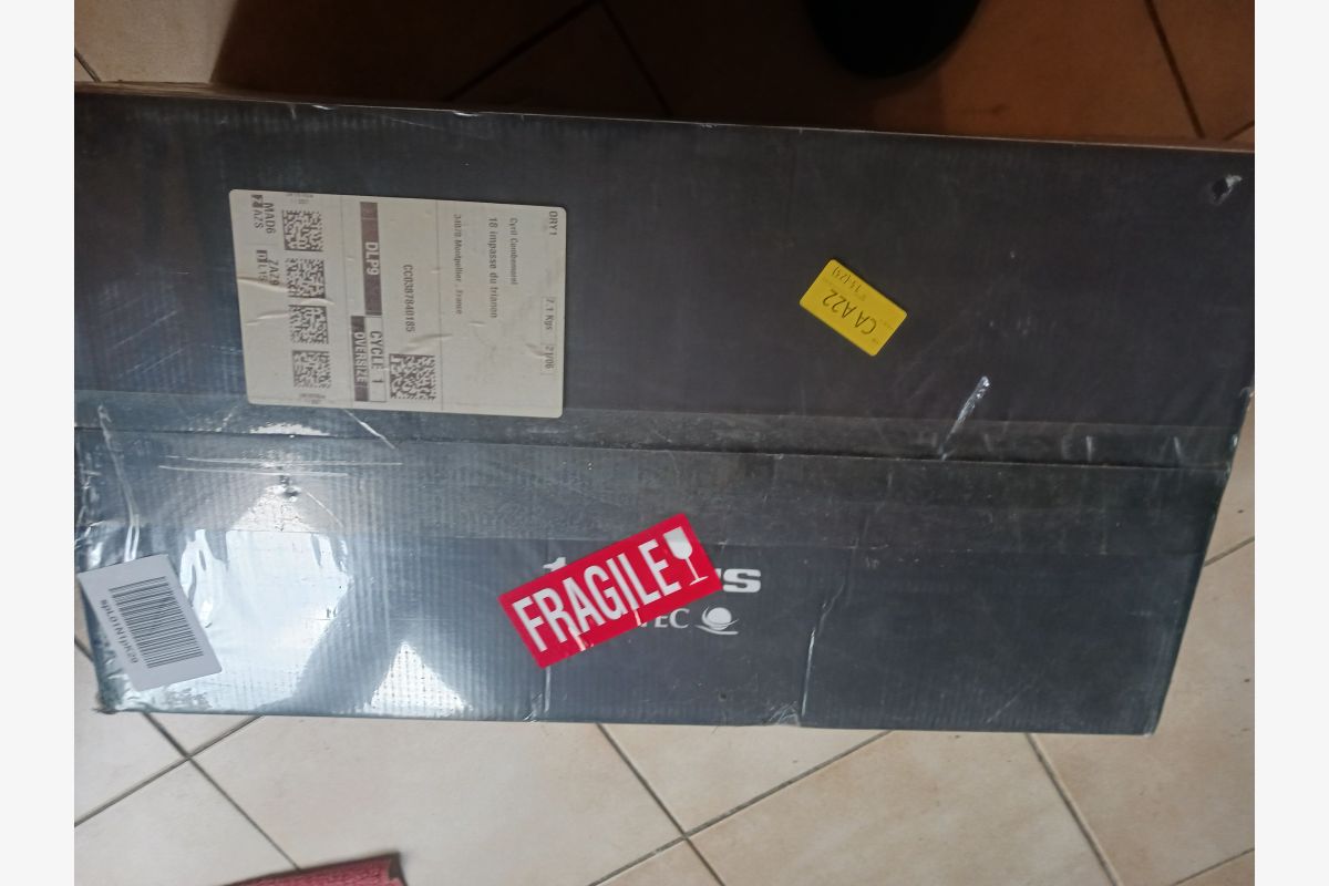 Photo 1 Ventilateur de plafond 5 pales réversible avec lumière et télécommande