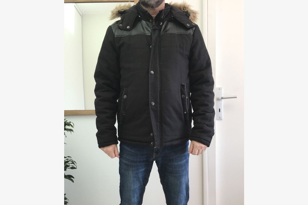 Photo 1 Parka noire homme Armand Thiery