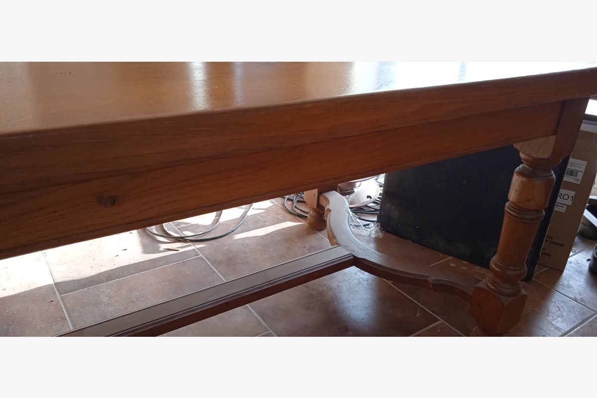 Photo 1 Table merisier