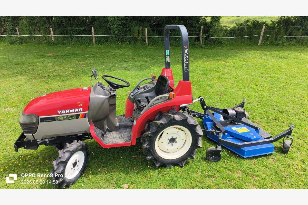 Photo 1 Tracteur Yanmar AF15
