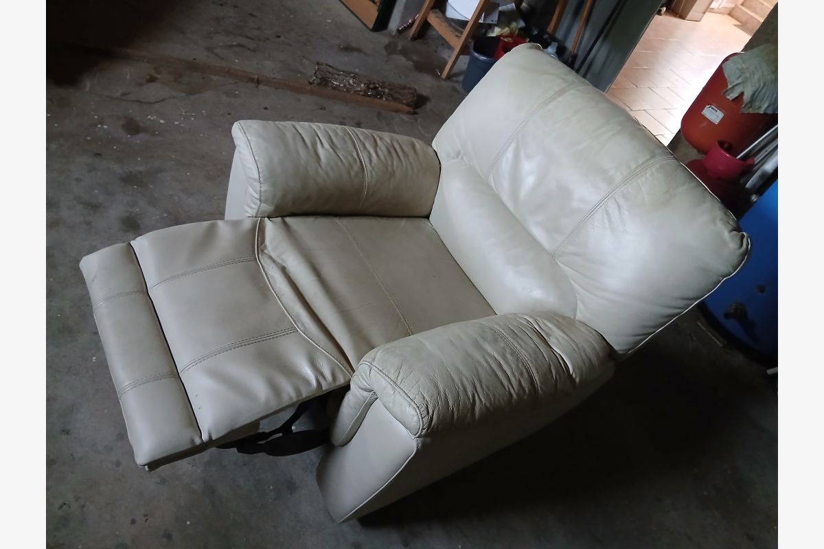 Photo 1 Fauteuils en cuir
