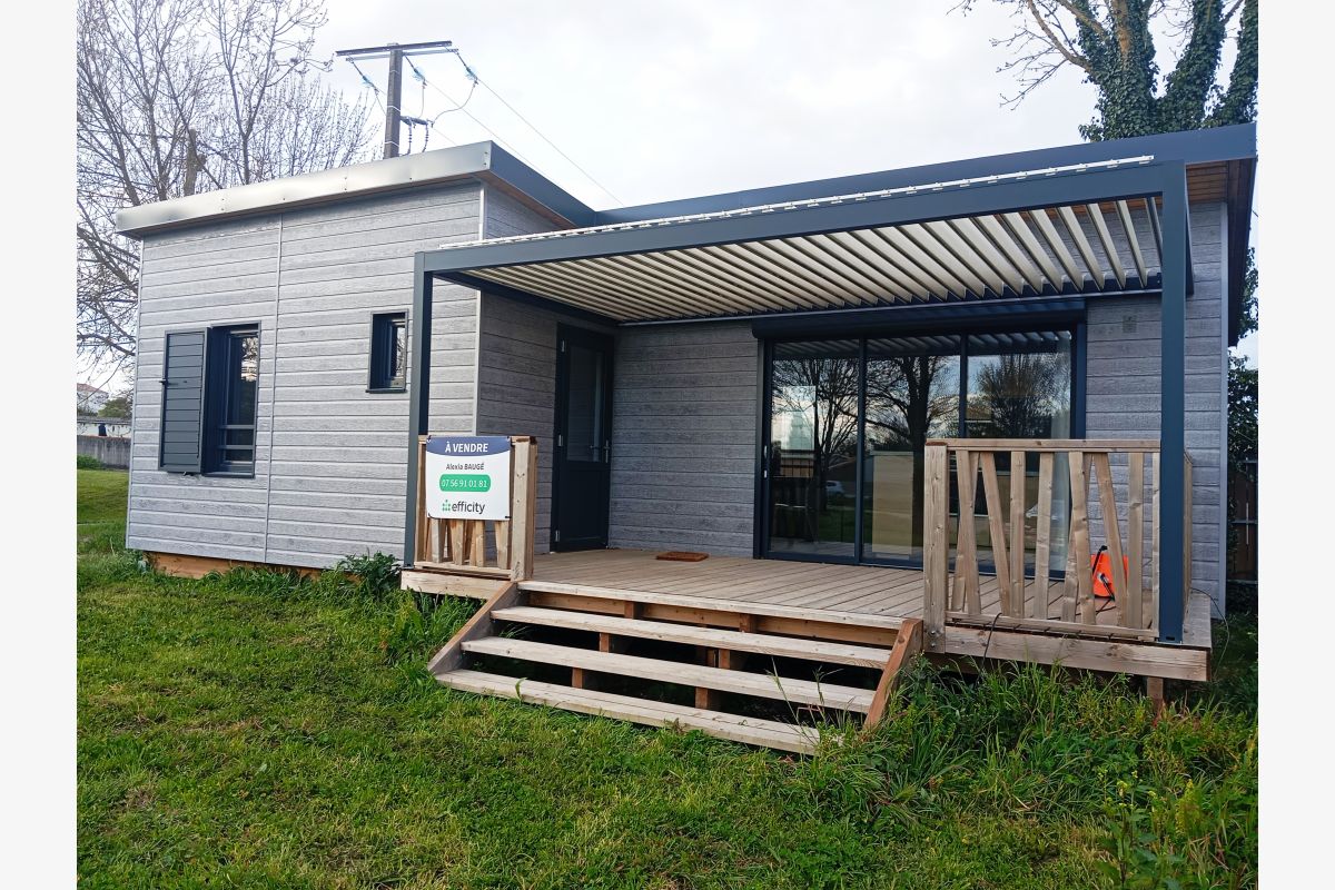 Photo 1 CHALET NEUF + PARCELLE +ABRI DE JARDIN