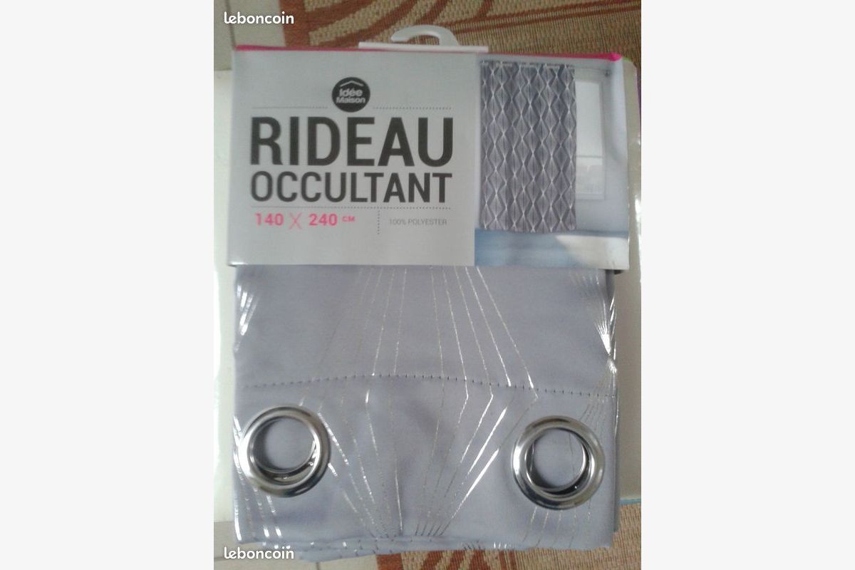 Rideau Graphiques occultant Neuf . 140 x 240 . Neuf - 30252513_31285c73dcbe7afb7f6bd05eeb0ddc09.jpg