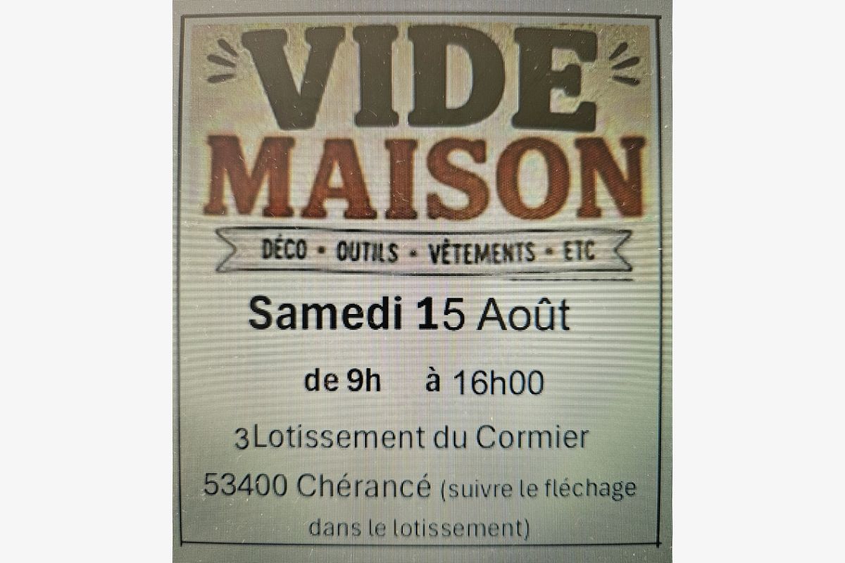 Photo 1 Vide maison