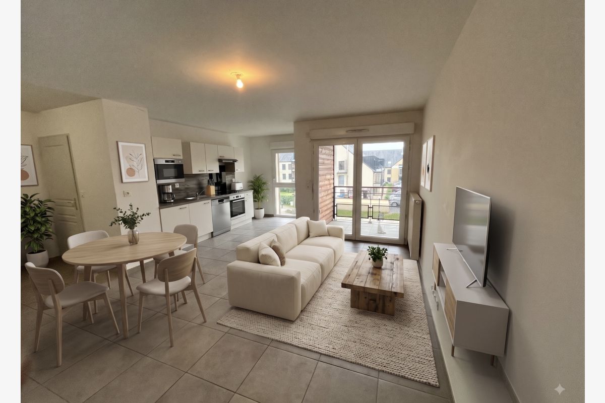 Photo 1 Appartement T2 récent (2015) DPE C avec Balcon + 2 Parkings