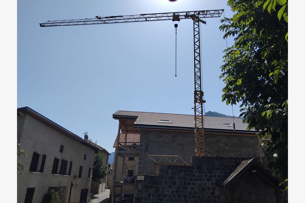 Photo 1 Vends grue à tour Potain 313 A (1982)