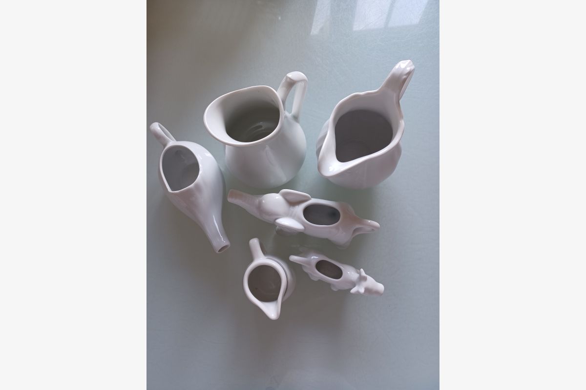 Photo 1 Lot de Pichets blancs en Porcelaine