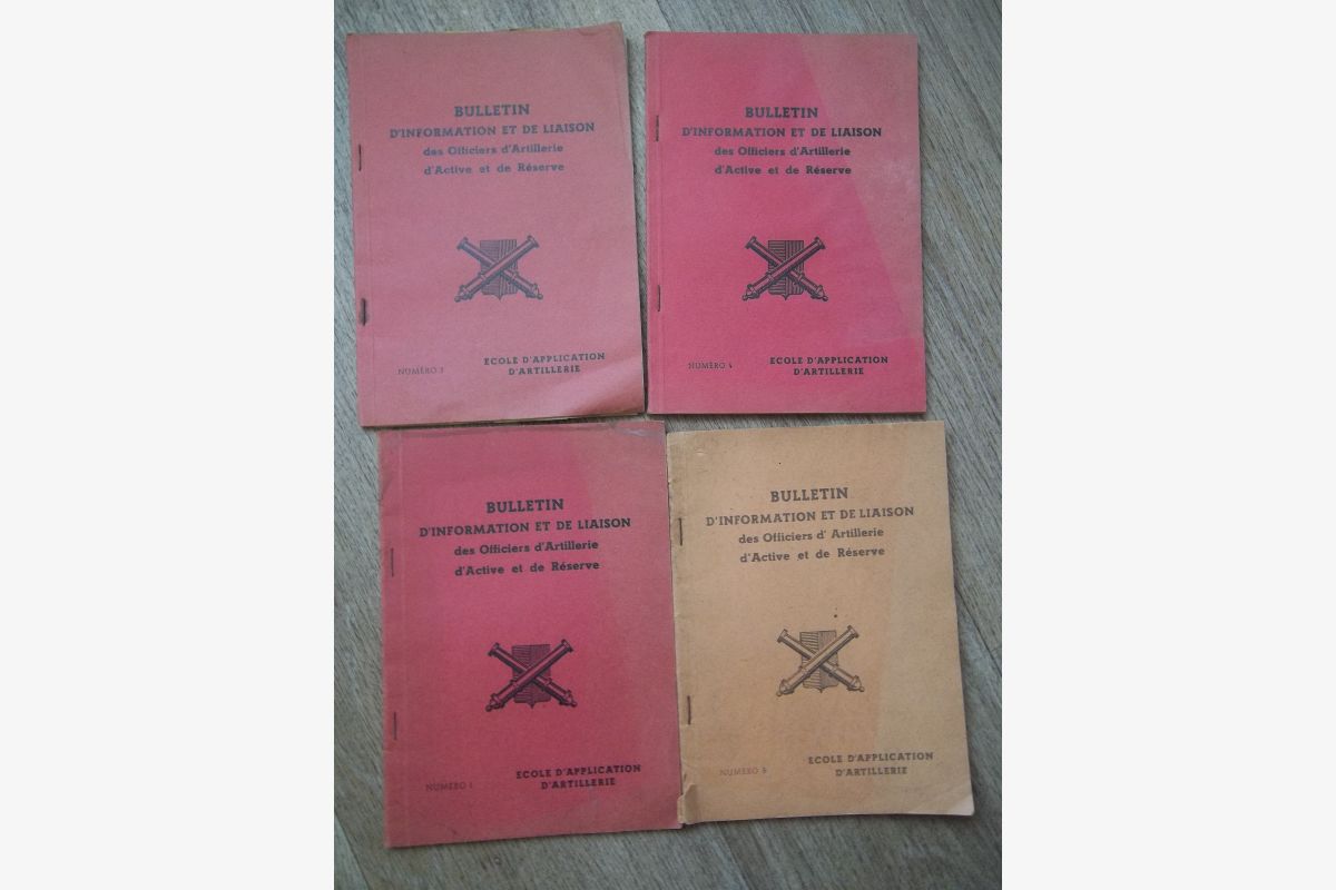 lot revues officiers artillerie années 50 collection militaire - 30259059_6464dd16f644082c0887e689edf2f085.jpg
