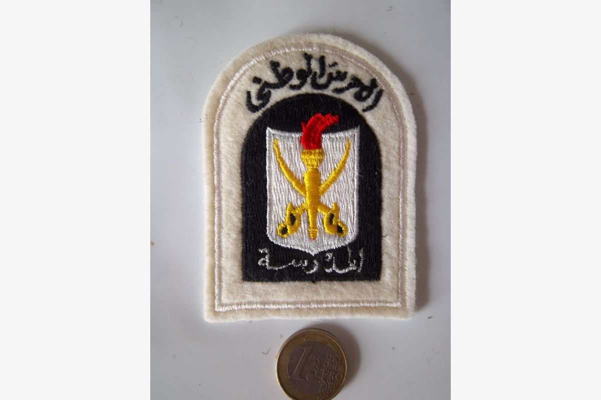 Photo 1 écusson école nationale garde Tunisienne insigne collection