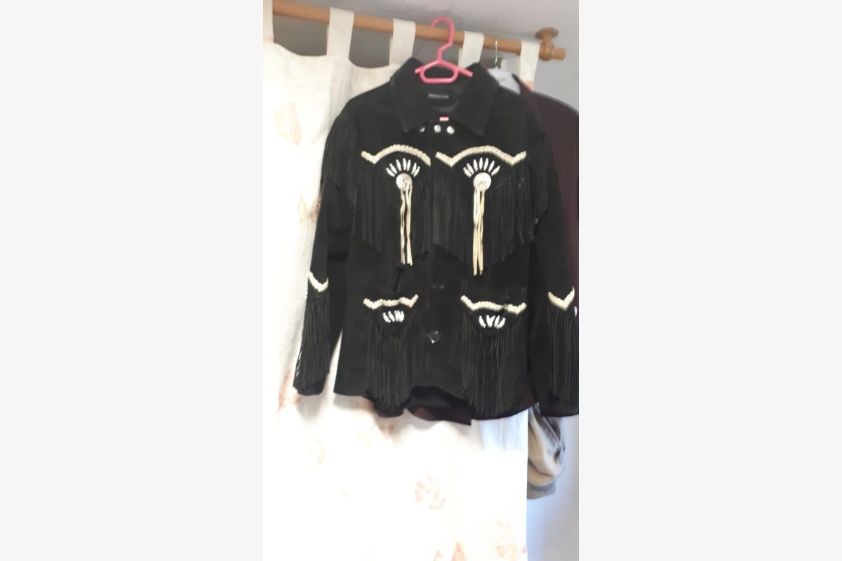 Photo 1 Veste western country en peau 