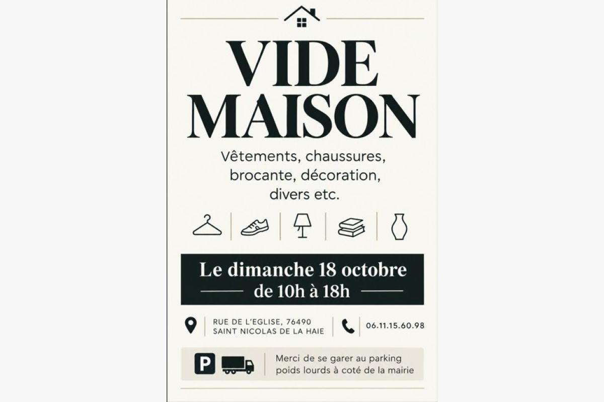 Photo 1 Vide maison