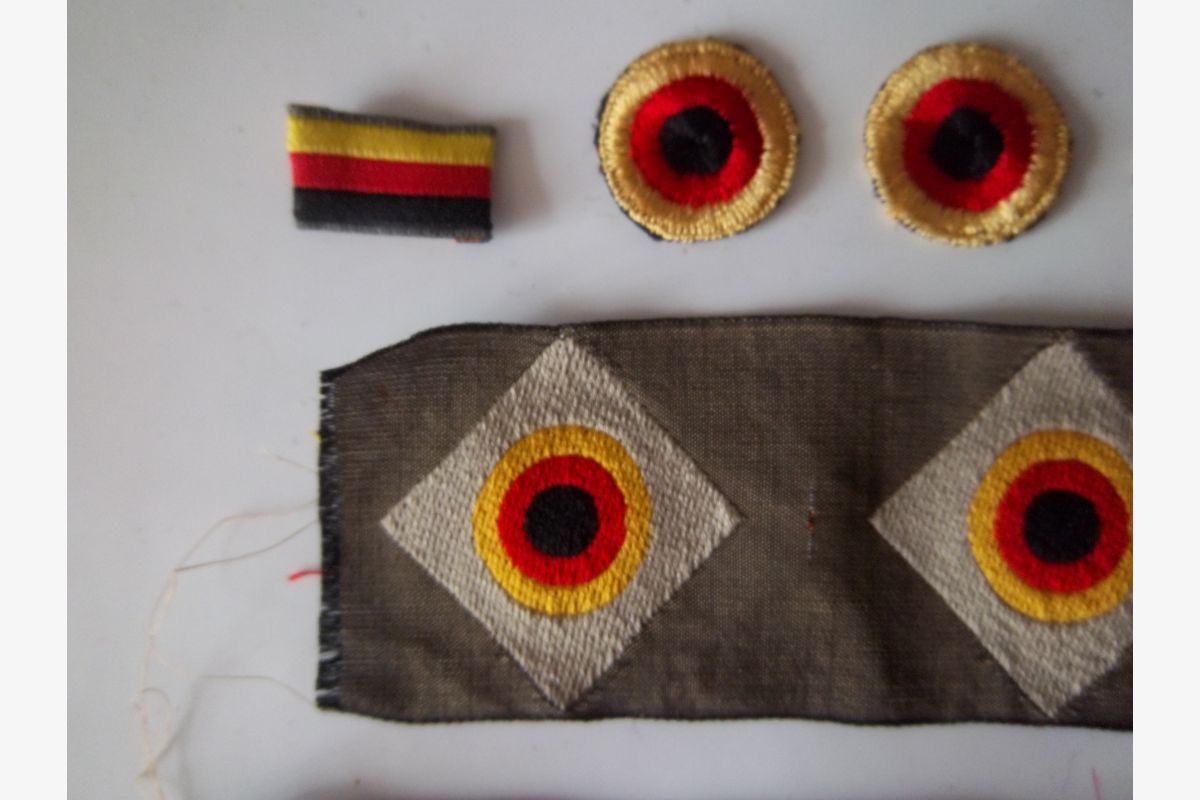 Lot insignes casquette militaire Allemand écussons collection - 30260695_e894df0503fa585696d63c80fd3d6266.jpg