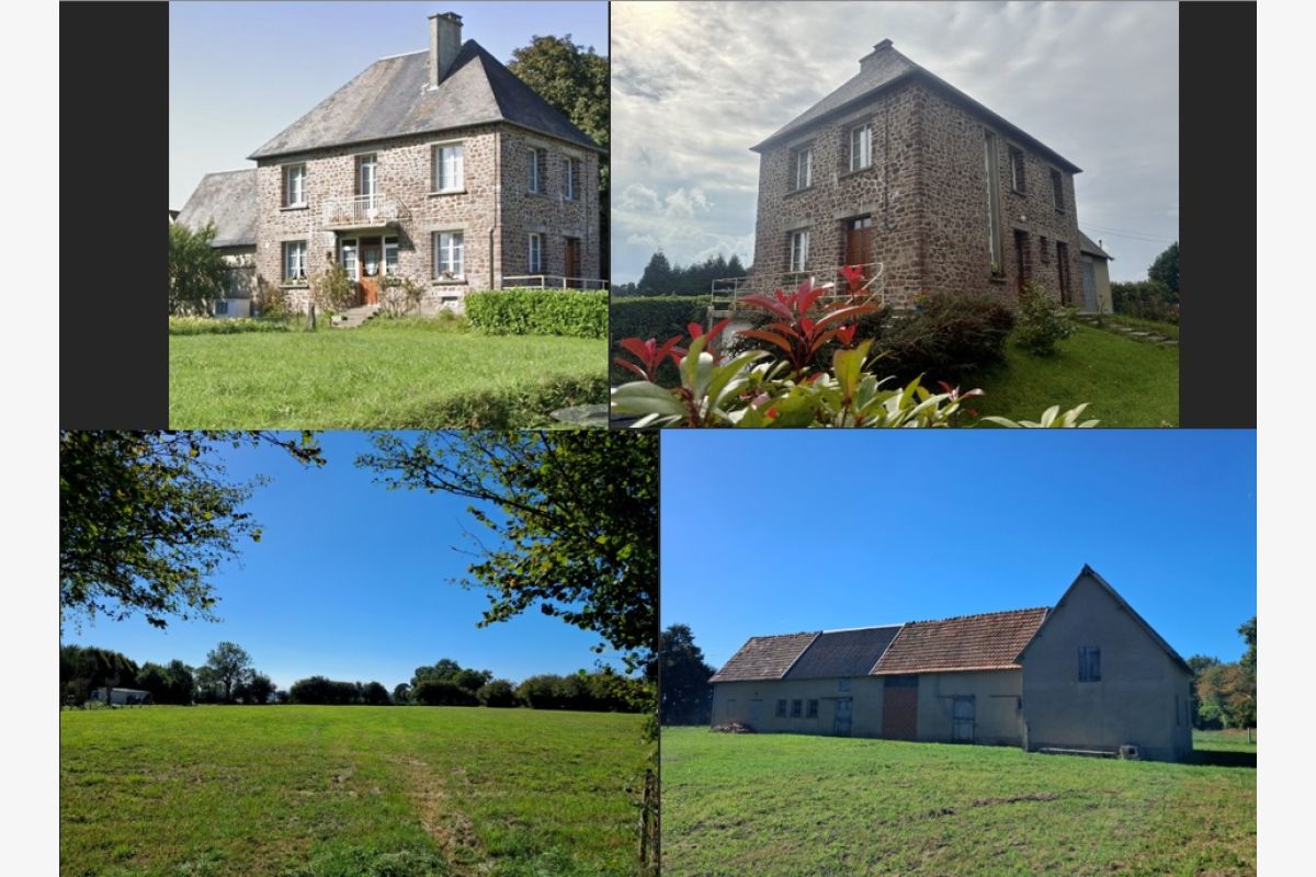 Photo 1 Maison + dépendance fort potentiel + champ