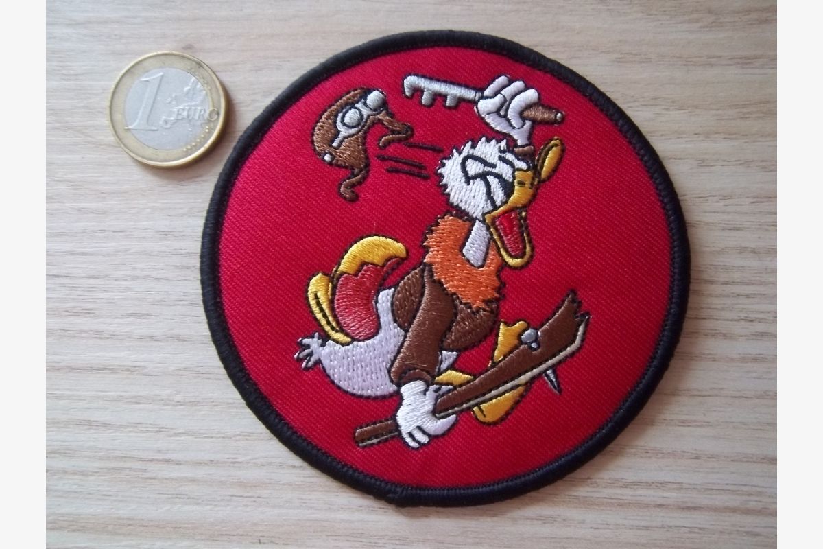 Photo 1 écusson Donald Duck 309th Fighter Squadron US Army Airforce USAAF
