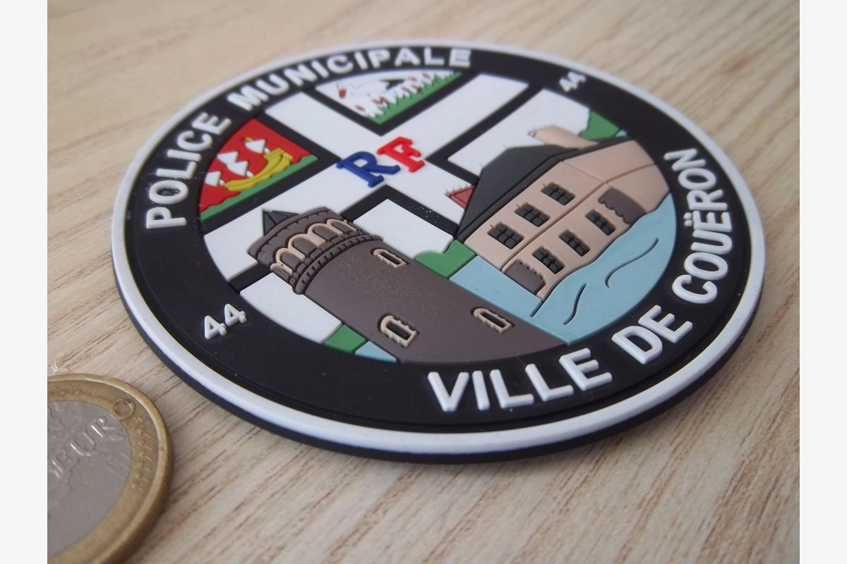  exemplaire unique ! prototype ! écusson patch Couëron insigne Loire-Atlantique - 30261348_32edd0e0acfeb422d7ce5b80da1a36cb.jpg