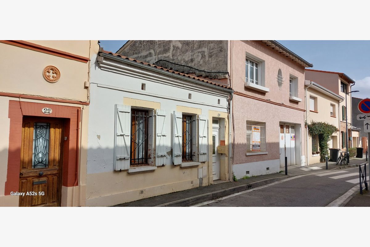 Photo 1 Maison toulousaine à rénover- Toulouse quartier Fontaine-Bayonne