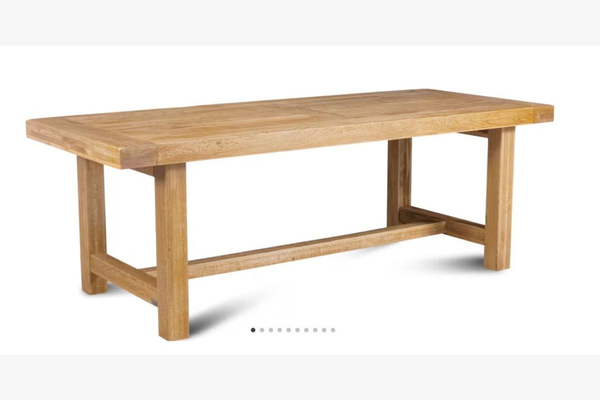 Photo 1 Table à manger en bois type table de ferme