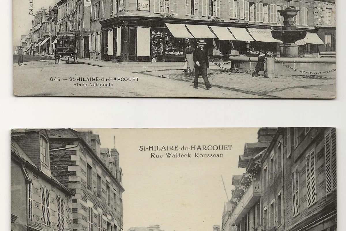 St-Hilaire-du-Harcouet (50) - 2 Cartes postales an - 7645_0.jpg